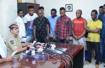 10 Suspected Nigerian Cyber Criminals Arrested in Ghana nigeria1
