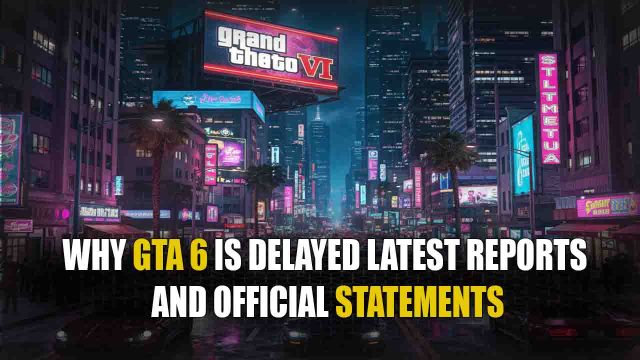 Why GTA 6 Is Delayed Latest Reports and Official Statements