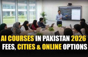 AI Courses in Pakistan 2026 | Fees, Cities & Online Options AI Courses in Pakistan 2026 Fees, Cities & Online Options