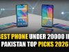 Best Phone Under 20000 in Pakistan Worth Buying 2026 Best Phone Under 20000 in Pakistan Top Picks 2026