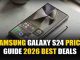 Samsung Galaxy S24 Price Guide 2026 | Best Deals Samsung Galaxy S24 Price Guide 2026 Best Deals