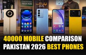 Best Phones Under 40K in Pakistan 2026 – Top Picks You Can’t Miss 40000 Mobile Comparison Pakistan 2026 Best Phones