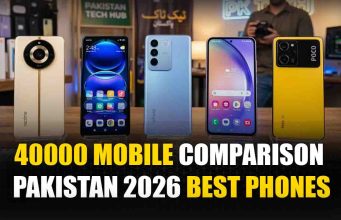 Best Phones Under 40K in Pakistan 2026 – Top Picks You Can’t Miss 40000 Mobile Comparison Pakistan 2026 Best Phones