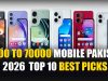 Top 10 Mobiles 60000–70000 in Pakistan – Updated 2026 60000 to 70000 mobile pakistan 2026 Top 10 Best Picks