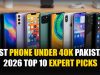 Best Phone Under 40K Pakistan 2026 – Top 10 Expert Picks Best Phone Under 40K Pakistan 2026 Top 10 Expert Picks