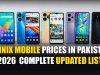 Infinix Mobile Prices in Pakistan 2026 – Complete Updated List Infinix Mobile Prices in Pakistan 2026 – Complete Updated List