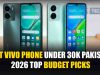 Best Vivo Phone Under 30K Pakistan: Top Picks 2026 Best Vivo Phone Under 30K Pakistan 2026 | Top Budget Picks