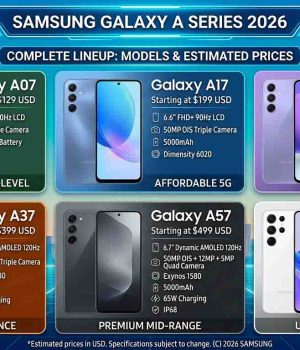 Samsung Galaxy A Series Price in Pakistan 2026 Best List