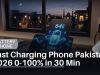 Fast Charging Phones: 0–100% in Under 30 Minutes in Pakistan 2026 Best Fast Charging Phone Pakistan 2026: 0-100% in 30 Min