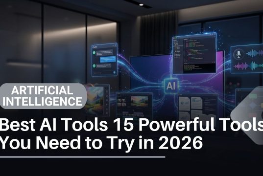 Best AI Tools 2026: 15 Powerful Tools for Students, Professionals & Creators Best AI Tools 15 Powerful Tools You Need to Try in 2026