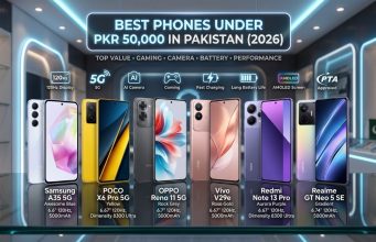 Best Phones Under 50,000 in Pakistan 2026 Complete List That’s Worth Your Money Best Mobile Under 50000 in Pakistan 2026 Complete List