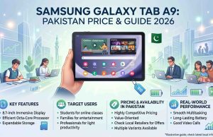 Samsung Galaxy Tab A9 Price in Pakistan 2026: Complete Buying Guide Best Samsung Galaxy Tab A9 Price Pakistan 2026 Full Specs