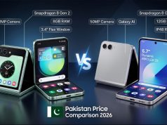 Samsung Galaxy Z Flip 5 vs Z Flip 6 Which One Should You Buy in Pakistan? Samsung Galaxy Z Flip 5 vs Z Flip 6 Best Price in Pakistan