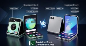 Samsung Galaxy Z Flip 5 vs Z Flip 6 Which One Should You Buy in Pakistan? Samsung Galaxy Z Flip 5 vs Z Flip 6 Best Price in Pakistan