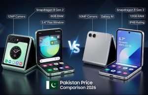 Samsung Galaxy Z Flip 5 vs Z Flip 6 Which One Should You Buy in Pakistan? Samsung Galaxy Z Flip 5 vs Z Flip 6 Best Price in Pakistan
