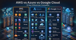 AWS vs Azure vs Google Cloud: 15 Key Differences Compared AWS vs Azure vs Google Cloud: 2026 Comparison