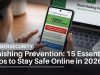 Phishing Prevention: 15 Essential Tips to Stay Safe Online Phishing Prevention: 15 Essential Tips to Stay Safe Online in 2026