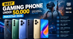 Best Gaming Phone Under 50000 Pakistan 2026: 10 Top Picks for PUBG & COD Best Gaming Phone Under 50000 Pakistan 2026 Top 10