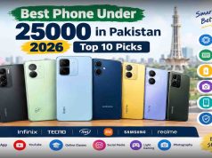Best Phone Under 25000 in Pakistan 2026: 10 Top Picks Best Phone Under 25000 in Pakistan 2026: Top 10 Picks