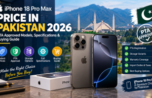 iPhone 18 Pro Max Price in Pakistan 2026: PTA Approved Models, Specifications & Buying Guide iPhone 18 Pro Max Price in Pakistan 2026 PTA Approved